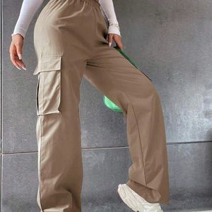 ✨ Shein Tan Khaki Cargo Pants